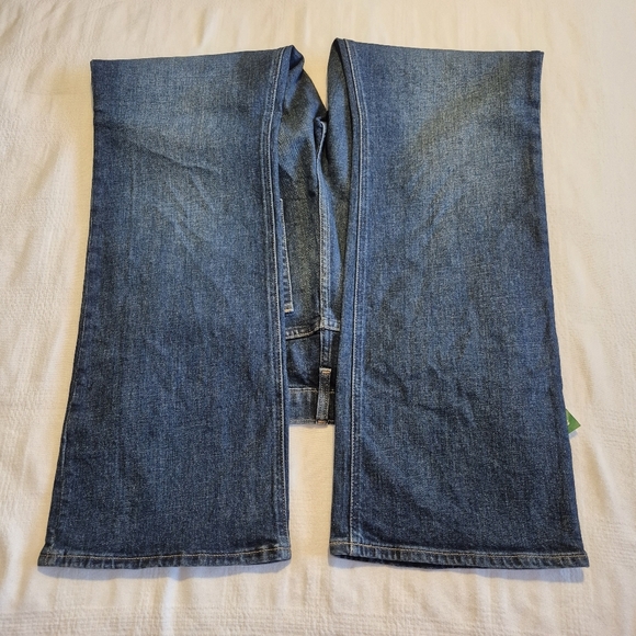 Gap women's size 14 x 32 90's loose flare mid rise jeans, NWT - Picture 4 of 8